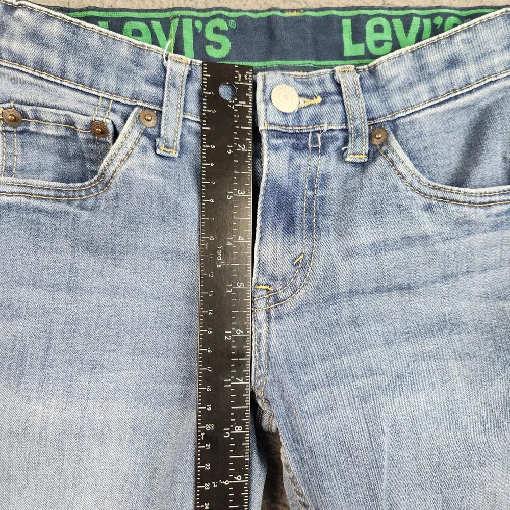 Levi's 511 Slim Fit Jeans Boys 10 Reg Blue Mid Rise Stretch Denim Casual Classic